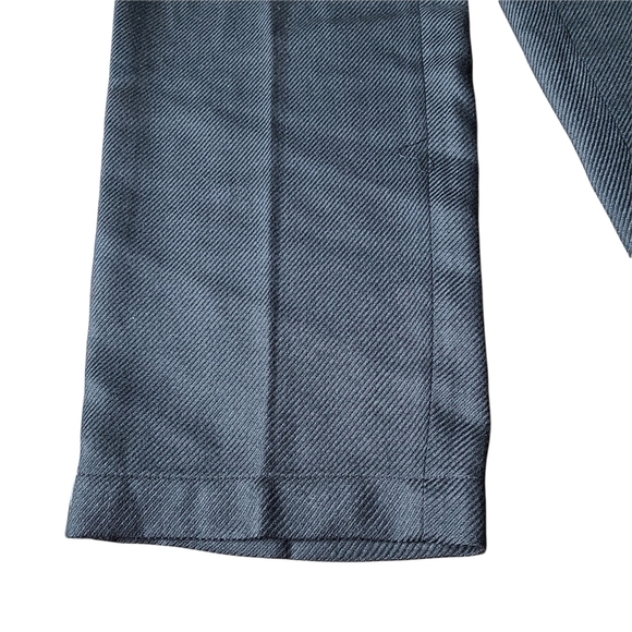 NWT Carol Patterson MEDIUM black wide leg pants TSC tweed lagenlook normcore - Picture 2 of 8